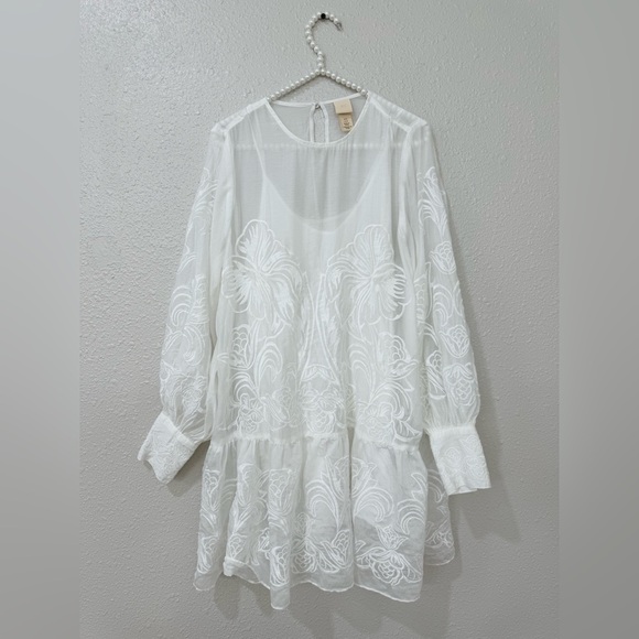 H&M Lyocell-blend tunic Dress Size M - Picture 3 of 12